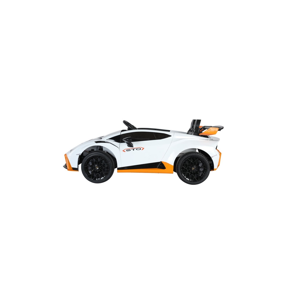 Elektromobilis Lamborghini STO DRIFT, White-Elektromobiliai vaikams, Mašinos-e-vaikas