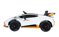 Elektromobilis Lamborghini STO DRIFT, White-Elektromobiliai vaikams, Mašinos-e-vaikas