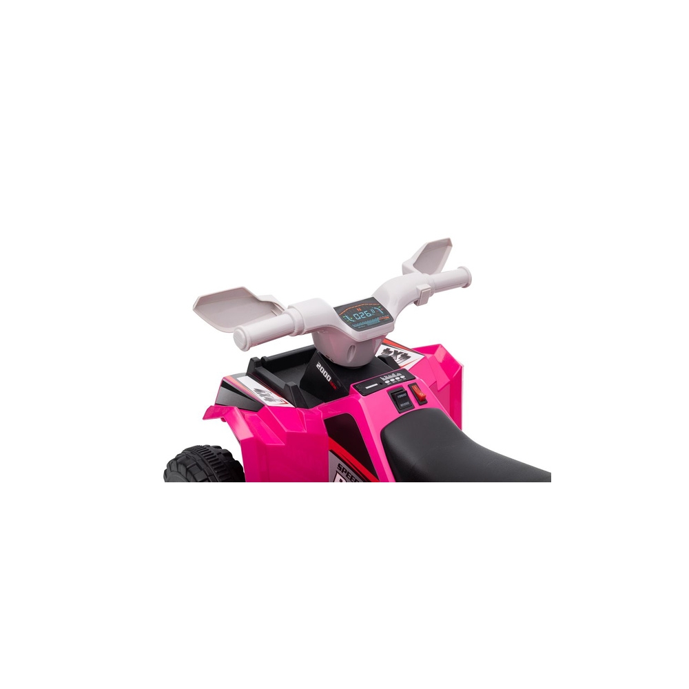 Elektrinis keturratis XMX630T su priekaba, Pink-Elektromobiliai vaikams, Keturračiai ir bagiai-e-vaikas