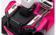 Elektrinis keturratis XMX630T su priekaba, Pink-Elektromobiliai vaikams, Keturračiai ir bagiai-e-vaikas