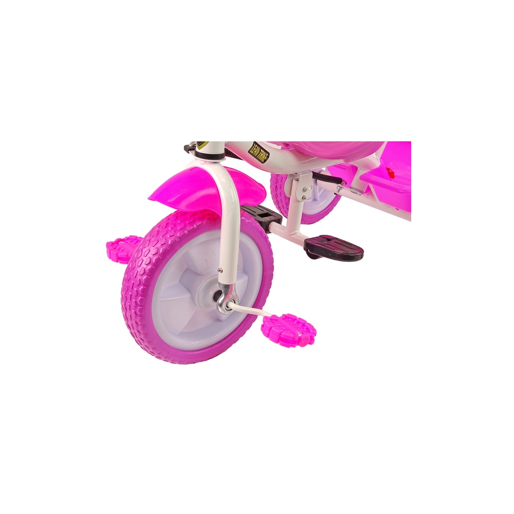 Triratukas PRO100 Pink Krepšinio krepšinis EVA ratukais-Judėjimui, Triratukai vaikams-e-vaikas