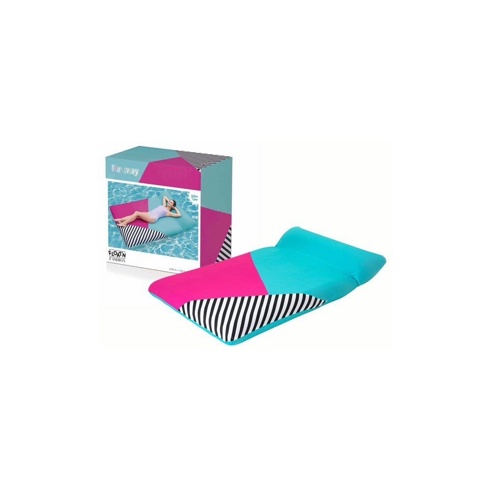 Pripučiamas čiužinys su užvalkalu 200 x 129 cm Bestway 43305-Žaislai, Lauko žaislai, Pripučiami ratai, žaislai, čiužiniai-e-vaik