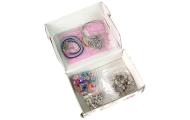 Set of Bracelets, Chains and Coloured Jewellery Beads