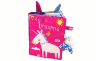 Soft Book Colorful Unicorn