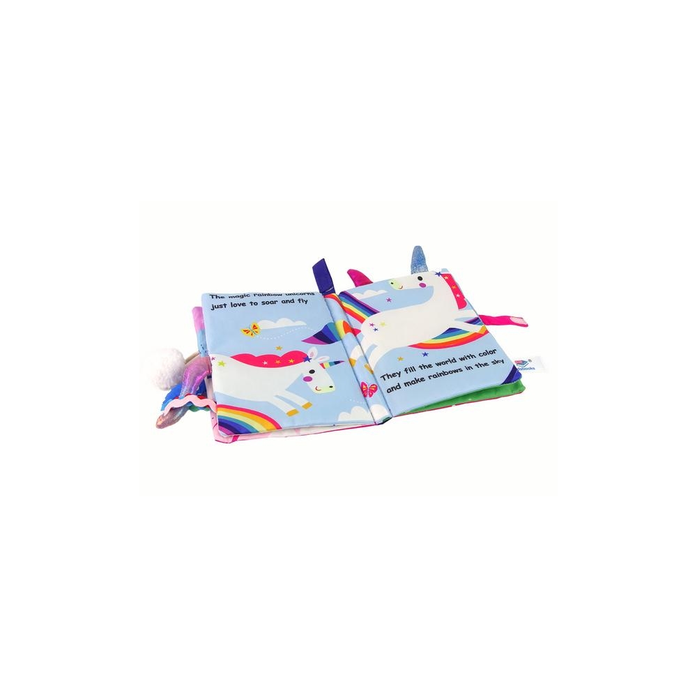 Soft Book Colorful Unicorn