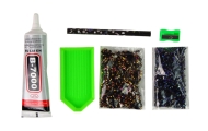 Creative Unicorn Kit DIY Diamonds Crystals Brown