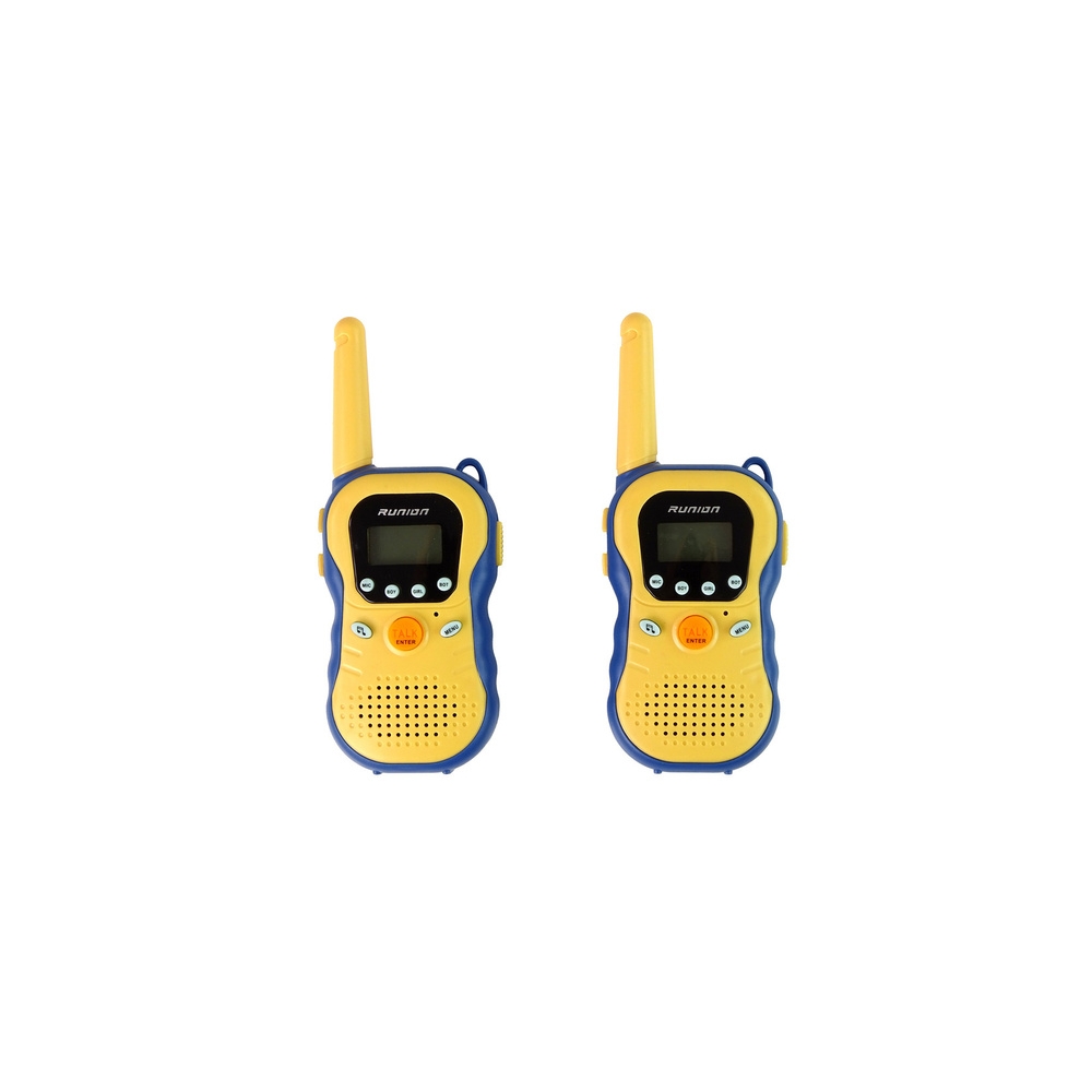 Vaikiškų racijų rinkinys Walkie Talkies 2 vnt, mėlyna-Žaislai, Profesijos, buities žaislai, Profesiniai žaislai-e-vaikas