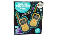 Zestaw Walkie Talkies Krótkofalówki Dla Dzieci Niebieskie 2 Szt.