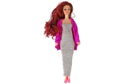 Pregnant Baby Doll Long Hair Accessories