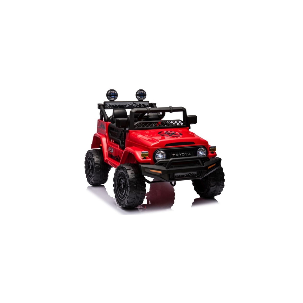 Elektromobilis Toyota FJ 4x4, Red-Elektromobiliai vaikams, Visureigiai-e-vaikas