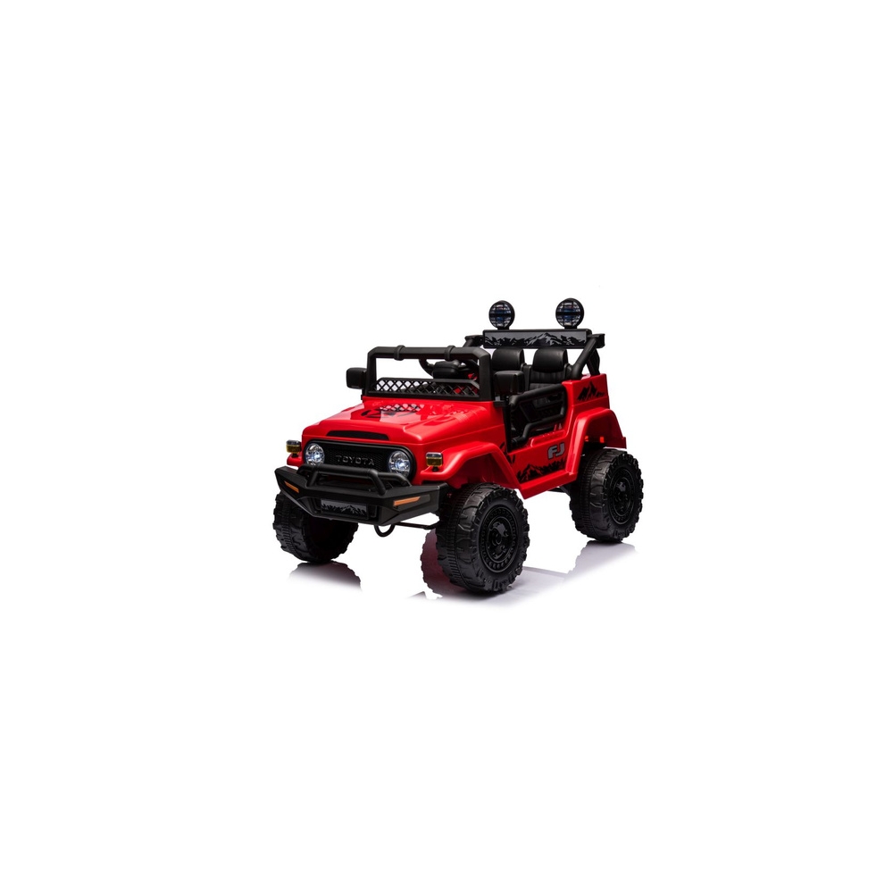 Elektromobilis Toyota FJ 4x4, Red-Elektromobiliai vaikams, Visureigiai-e-vaikas