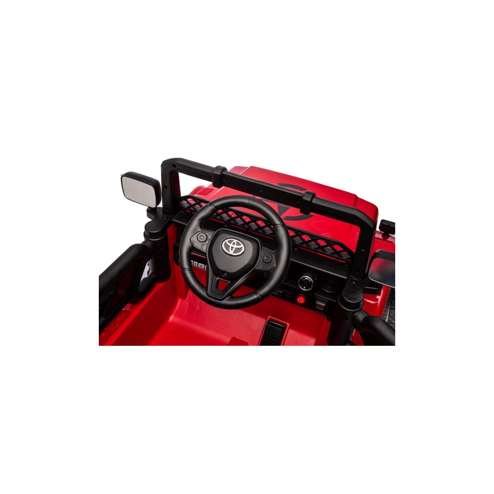 Elektromobilis Toyota FJ 4x4, Red-Elektromobiliai vaikams, Visureigiai-e-vaikas