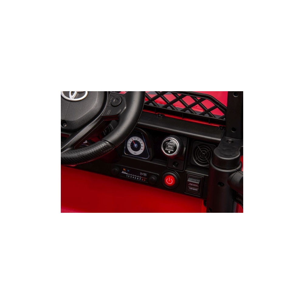 Elektromobilis Toyota FJ 4x4, Red-Elektromobiliai vaikams, Visureigiai-e-vaikas