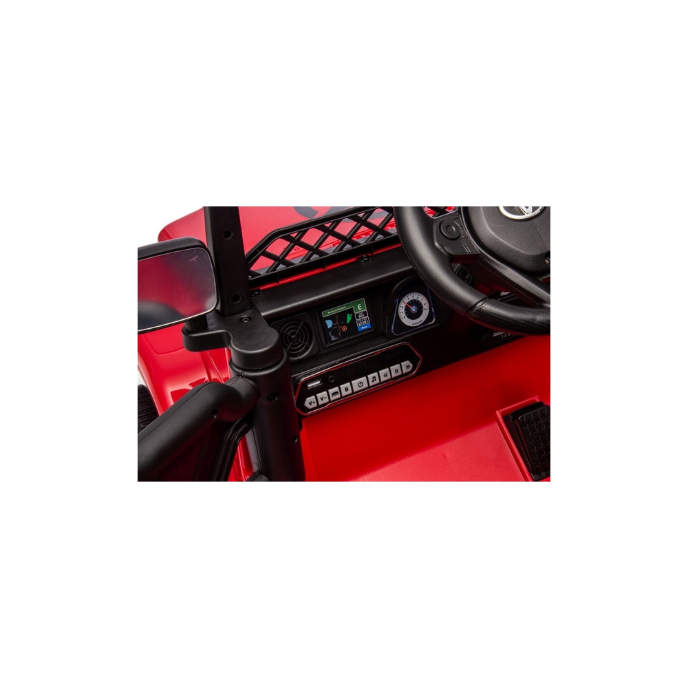 Elektromobilis Toyota FJ 4x4, Red-Elektromobiliai vaikams, Visureigiai-e-vaikas