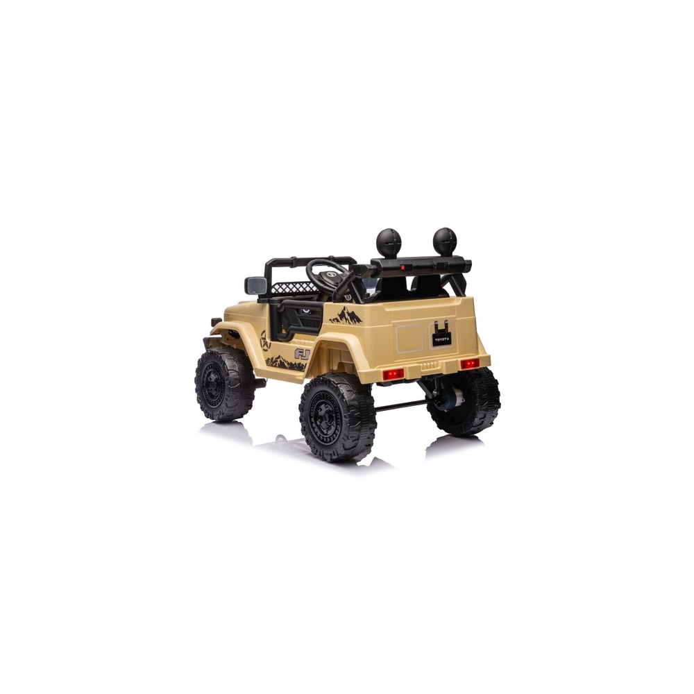 Elektromobilis Toyota FJ 4x4, Khaki-Elektromobiliai vaikams, Visureigiai-e-vaikas