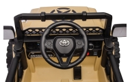 Elektromobilis Toyota FJ 4x4, Khaki-Elektromobiliai vaikams, Visureigiai-e-vaikas