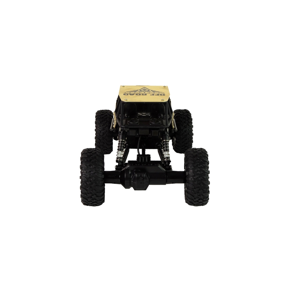 Nuotoliniu būdu valdomas RC automobilis 1:18 plastikinis, juodas/auksinis