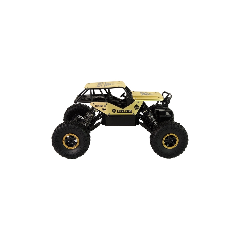 Nuotoliniu būdu valdomas RC automobilis 1:18 plastikinis, juodas/auksinis