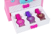Beauty Kit in Suitcase Pink White