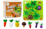 Wooden Carrots Memory Game