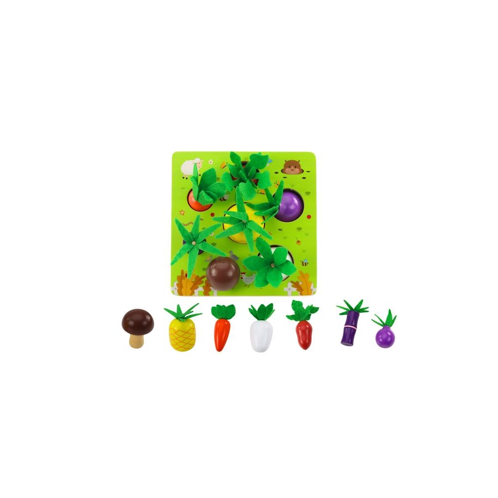 Wooden Carrots Memory Game