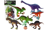 Set of 6 Dinosaur Figures and Accessories