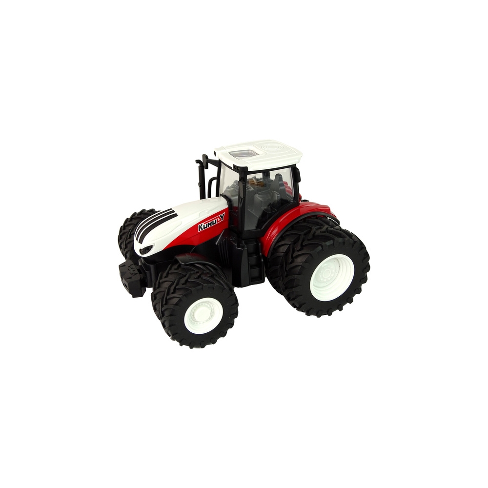Nuotoliniu būdu valdomas traktorius su priekaba 1:24 Raudonai žalias-Žaislai, Auto ir transporto žaislai, Traktoriai-e-vaikas