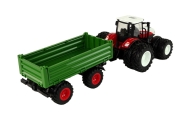 Nuotoliniu būdu valdomas traktorius su priekaba 1:24 Raudonai žalias-Žaislai, Auto ir transporto žaislai, Traktoriai-e-vaikas