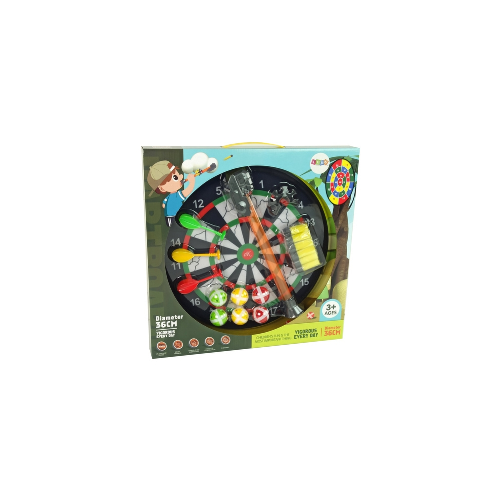 Žaidimas su disko strėlytėmis 36 cm-Žaislai, Lauko žaislai, Lauko žaidimai ir sporto prekės, Žaidimai, sporto prekės-e-vaikas