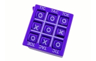 "Tic Tac Toe" žaidimas 4,5 cm violetinės spalvos