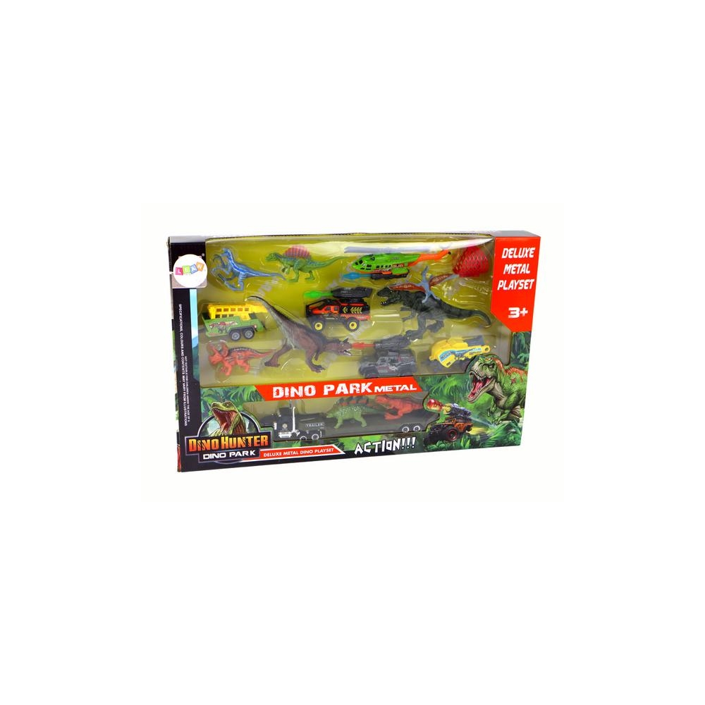 Helicopter Dinosaurs Vehicle Set 8 Colorful Pcs