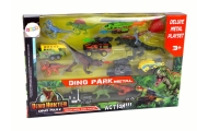 Transporto priemonių rinkinys Didelis sraigtasparnis Dinozaurai 8 vnt.