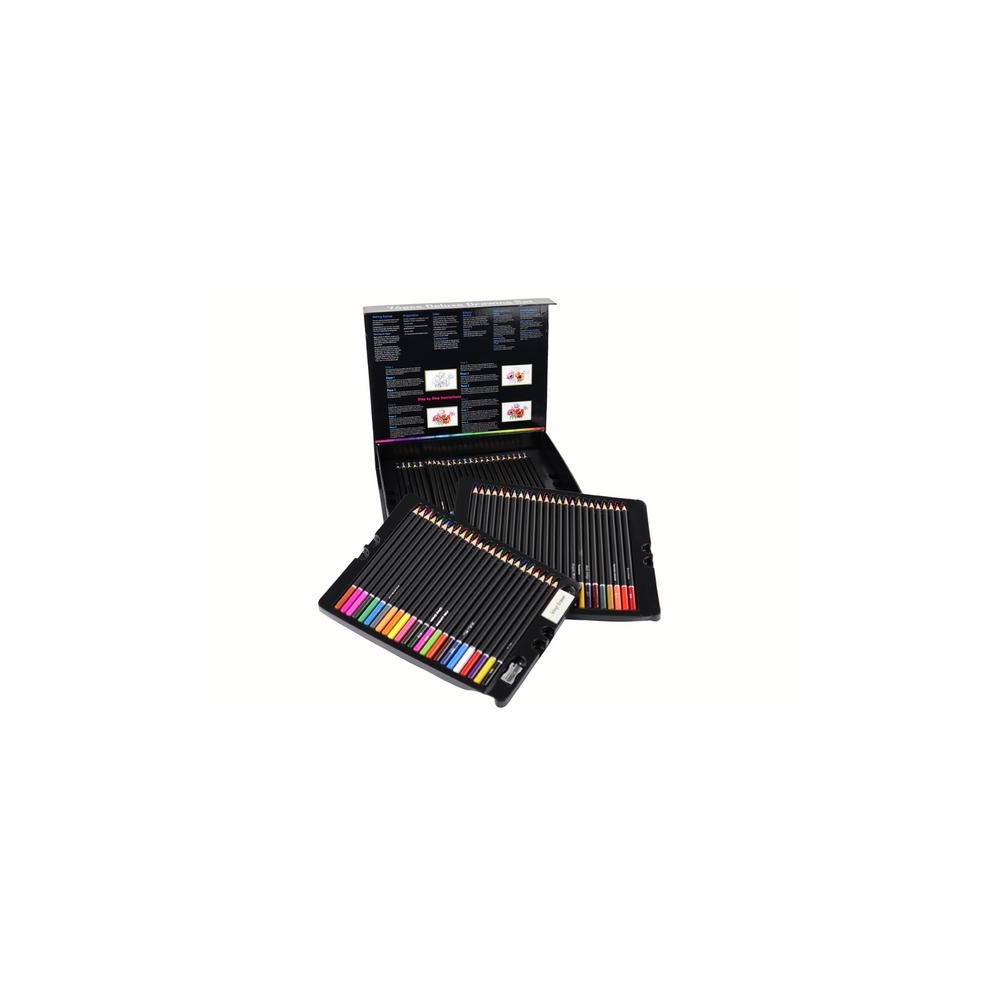 Drawing Set, Crayons in a Box, 74 pcs. XXL