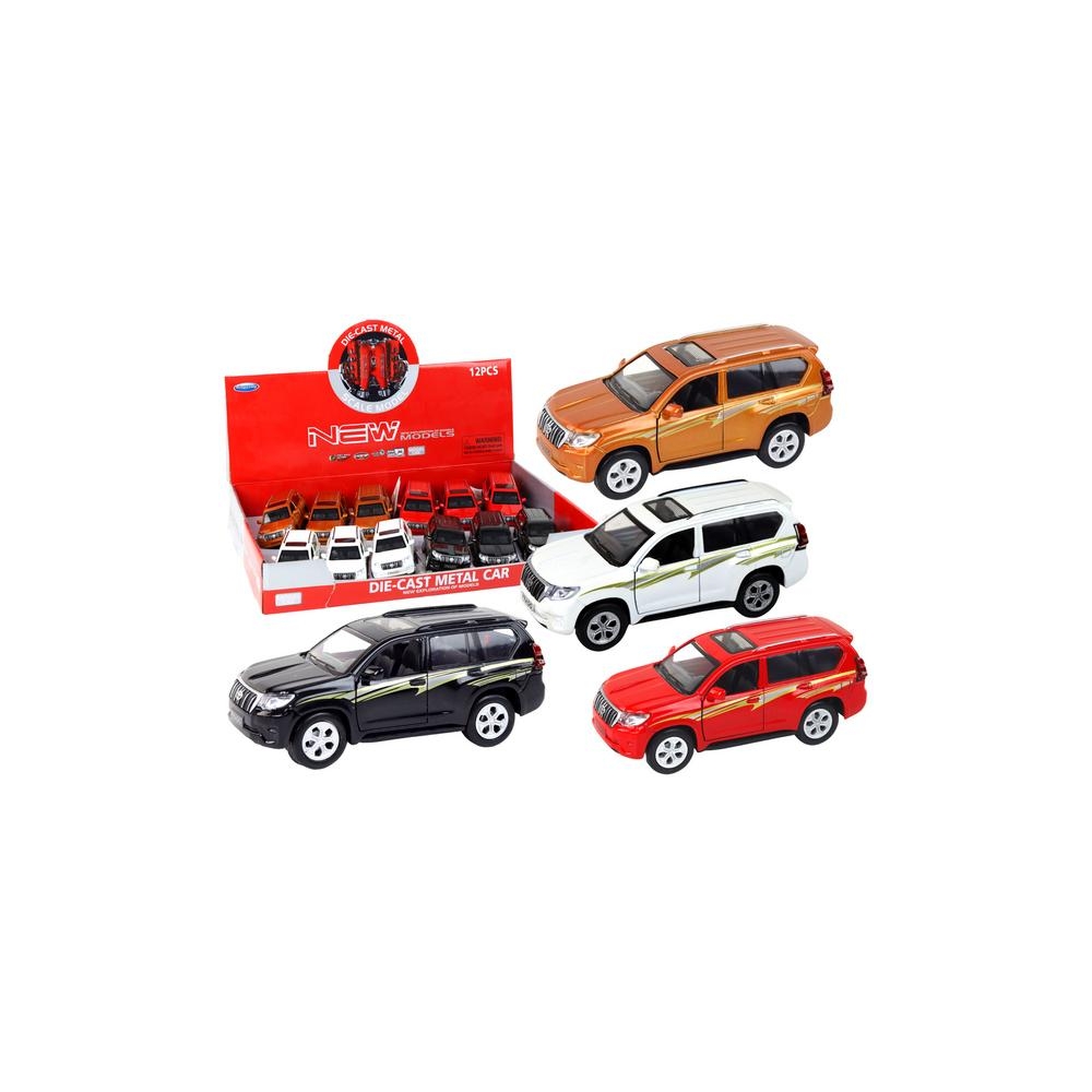 Metalinis automobilis 12 cm Garso efektai Šviesa Įvairios spalvos
