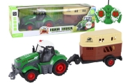 RC Tractor Remote Controlled Tractor Agricultural Machine Trailer Remote Control 1:24