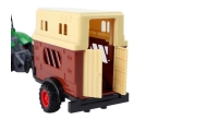 Nuotoliniu būdu valdomas traktorius RC Žemės ūkio traktorius su priekaba 1:24