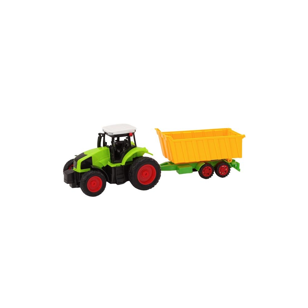 Nuotolinio valdymo traktorius priekaba RC 1:16 žalias-Žaislai, Auto ir transporto žaislai, Traktoriai-e-vaikas