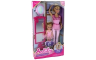 "Anlily" mamos ir kūdikio balerinos lėlės
