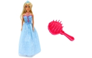 Anlily Mermaid Princess Blue Dress Brush Doll