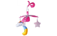 Kūdikių lovelės karuselė Sky Clip Pink-Miegui, Migdukai ir karuselės, Karuselės-e-vaikas