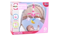Baby Bed Carousel Sky Clip Pink