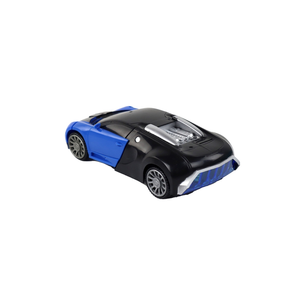 Bugatti 2-in-1 robotas automobilis Mėlynos šviesos efektai
