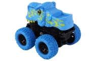 Visureigis Tyrannosaurus Rex Push Vehicle Guminiai ratai Mėlynas