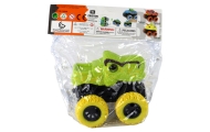 Tyrannosaurus Rex Vehicle Friction Drive Green