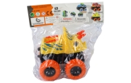 Triceratops Friction Drive Vehicle Yellow
