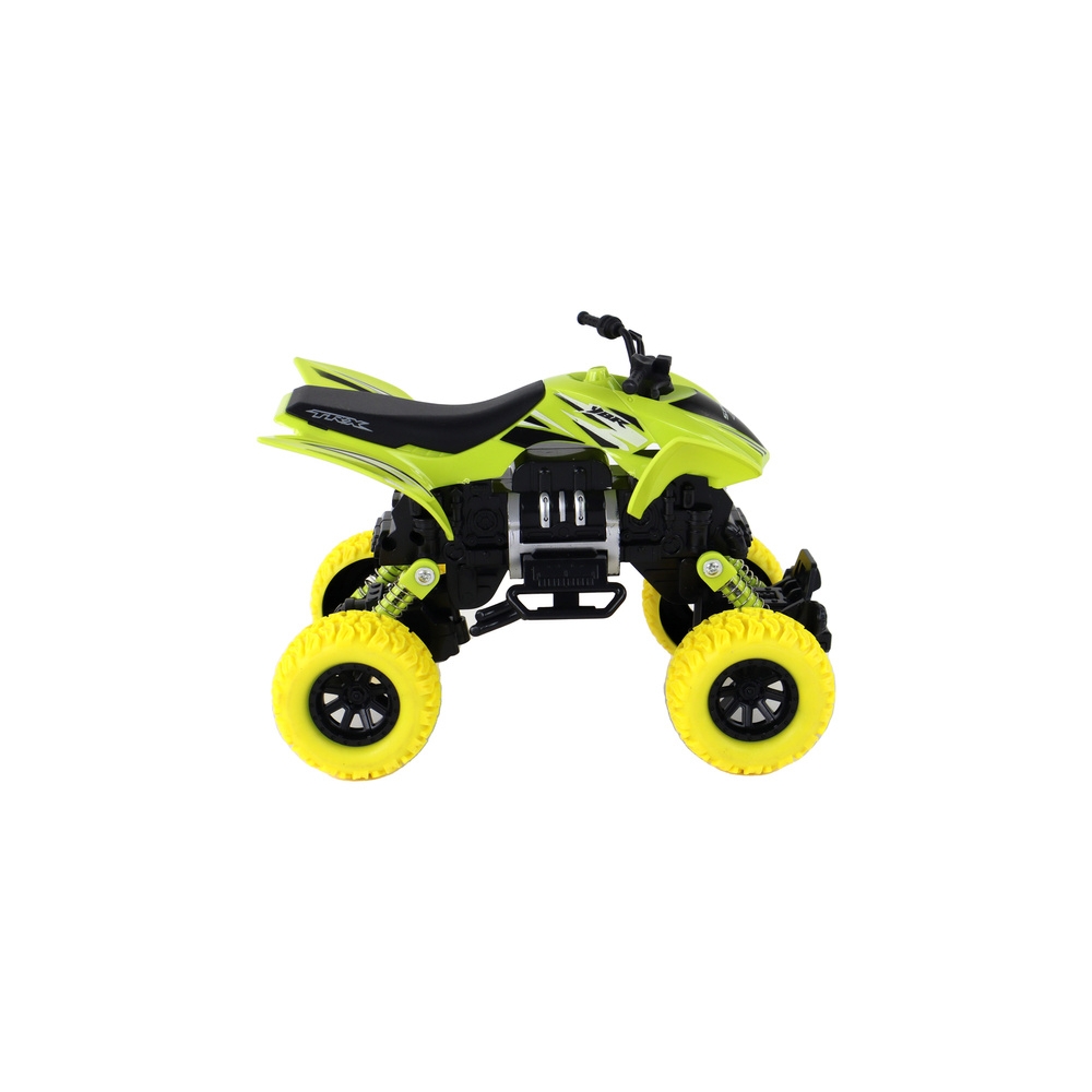 Keturratis Pushbike Quad XC Guminiai ratai, Žalias