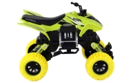 Keturratis Pushbike Quad XC Guminiai ratai, Žalias