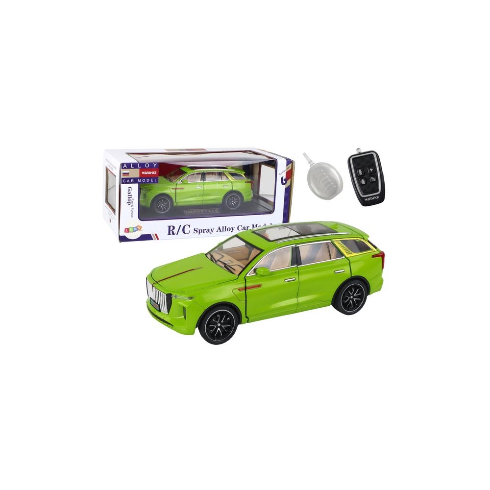 Nuotoliniu būdu valdomas aliuminis RC automobilis 1:24 C, Žalias