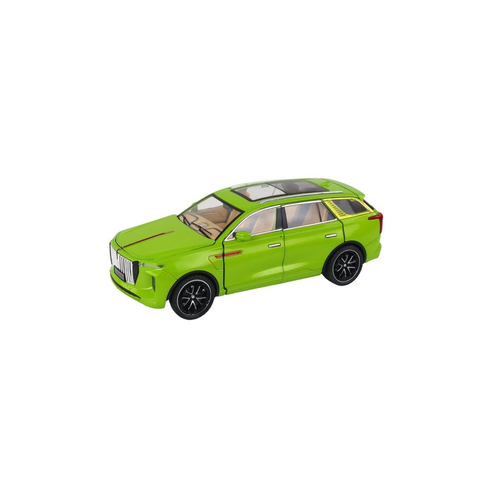 Nuotoliniu būdu valdomas aliuminis RC automobilis 1:24 C, Žalias