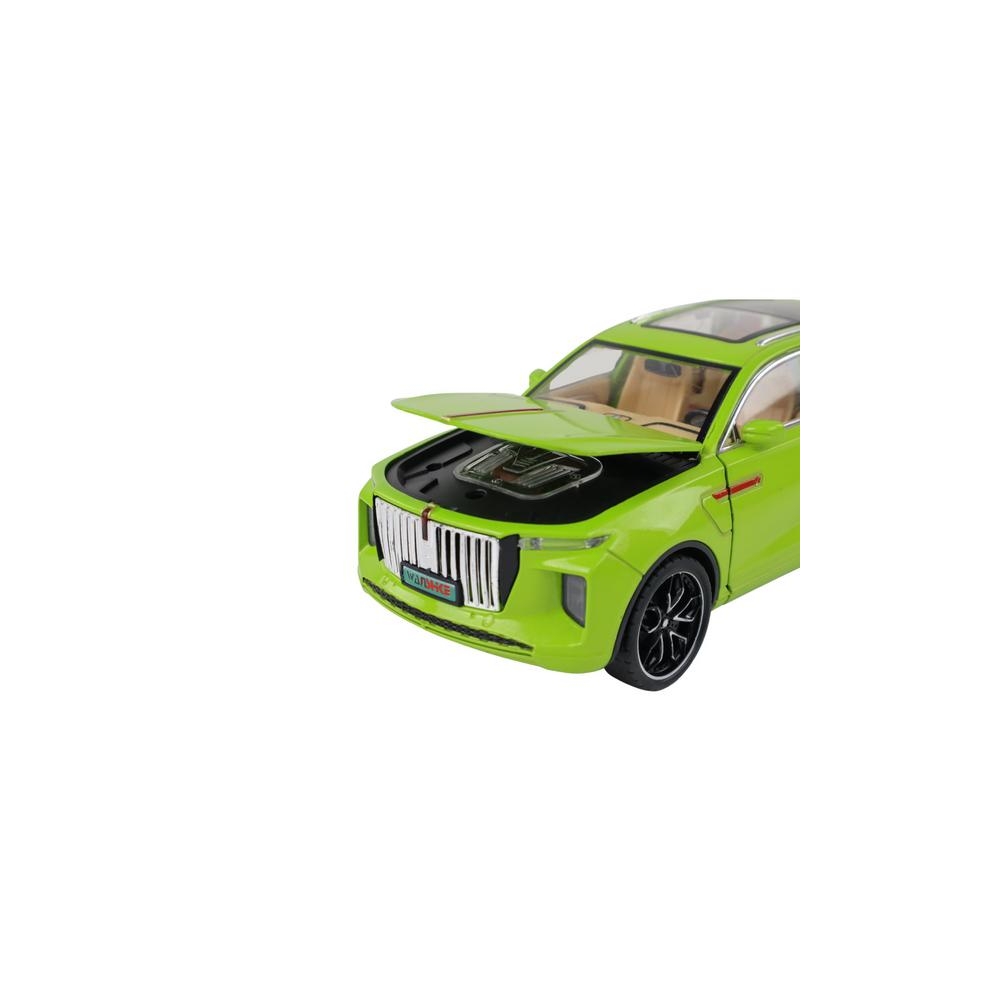 Nuotoliniu būdu valdomas aliuminis RC automobilis 1:24 C, Žalias